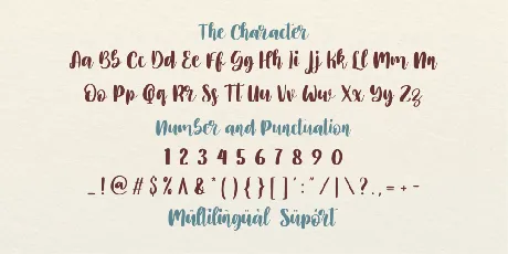 Biscuit Recipe Demo font