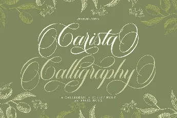 Carista Calligraphy font