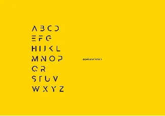 Abster font