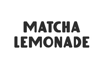 MatchaLemonadeDemo font