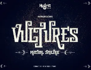 vultures font