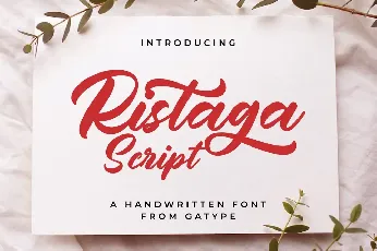 Ristaga Script font