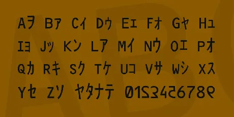 Matrix Code NFI font