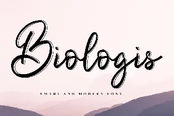 Biologis font