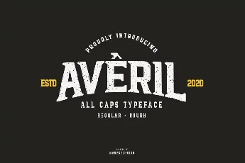 Averil font