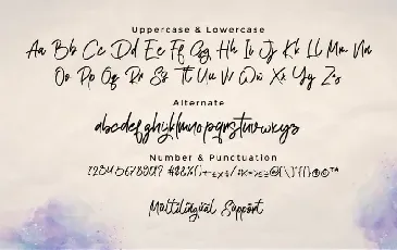 Atakana Script font