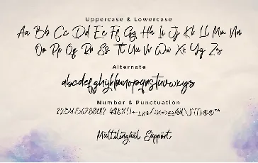 Atakana Script font