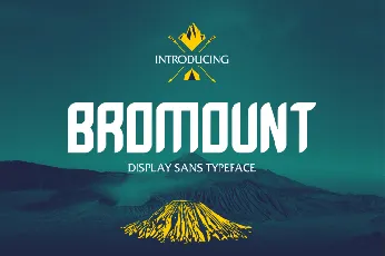 Bromount Typeface font