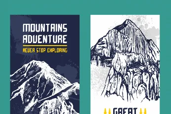 Bromount Typeface font