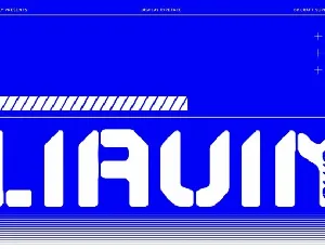 Liavin Blur font