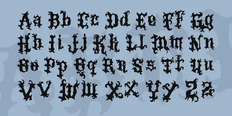 VTKS Tattoo font