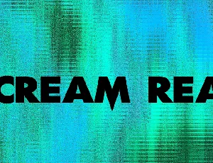 Scream Real font