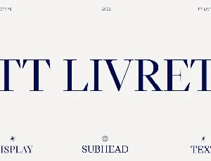 TT Livret font