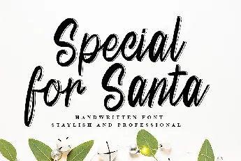 Special For Santa font