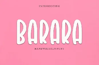 Barara font