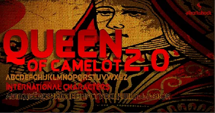 Queen of Camelot 2.0 font