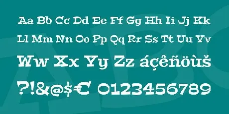 Peralta font