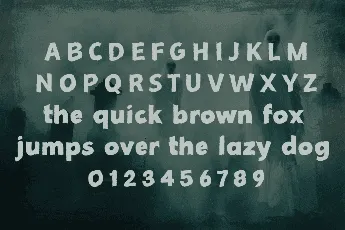 Misty Graveyard font