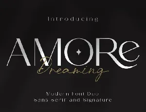 Amore Dreaming font