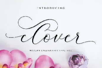 Clover Calligraphy font