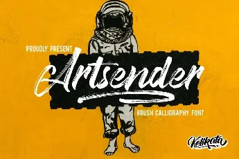 Artsender font