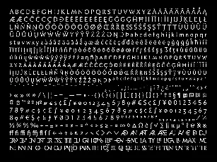 Infini font