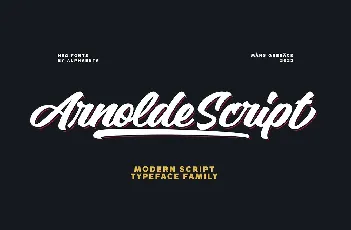 Arnolde font