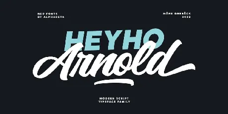 Arnolde font