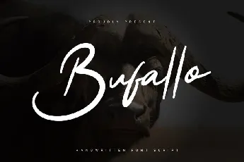 Bufallo font