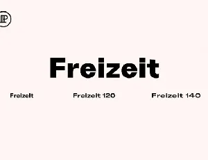 Freizeit Family font