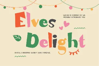 CF Elves Delight Demo font