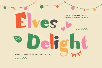 CF Elves Delight Demo font