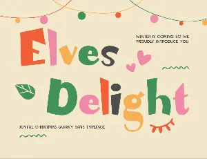 CF Elves Delight Demo font