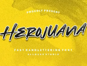 Herojuana Demo Version font