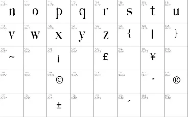 Hilden font