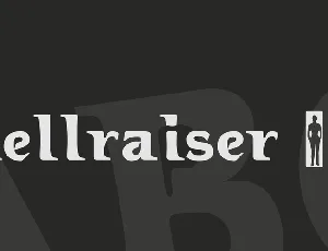 Hellraiser 3 font