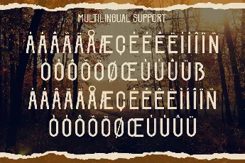 Falling Dried font