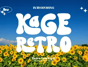 Kage Retro font
