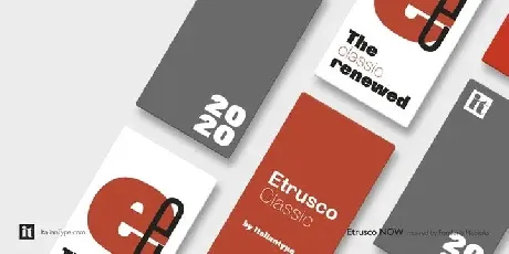 Etrusco Now Sans Serif font