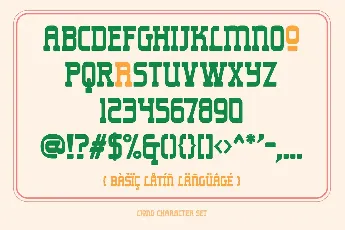 Liong Personal Use font