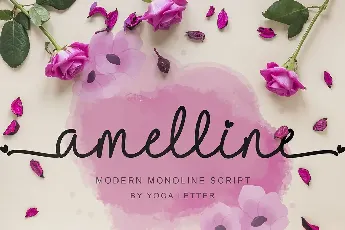 Amelline font