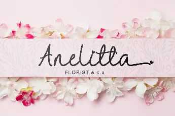 Amelline font