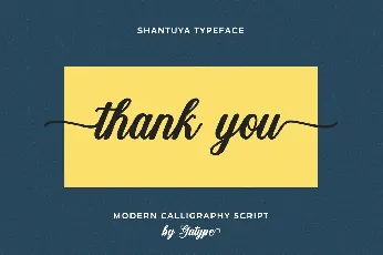 Shantuya font