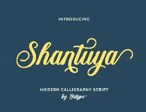 Shantuya font