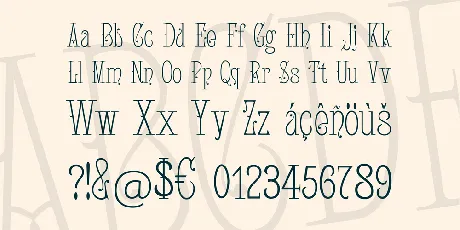 Attic font