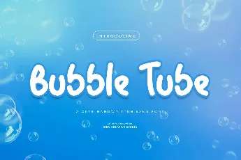 Bubble Tube font