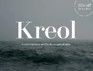 Kreol Family font
