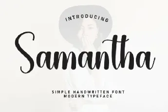 Samantha Script Typeface font