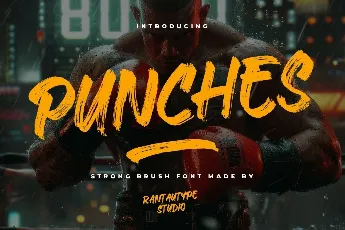 Punches font