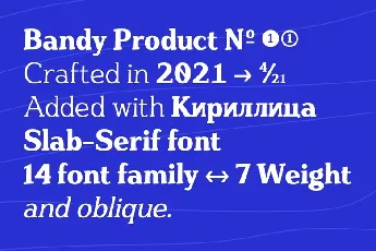 Bandy font